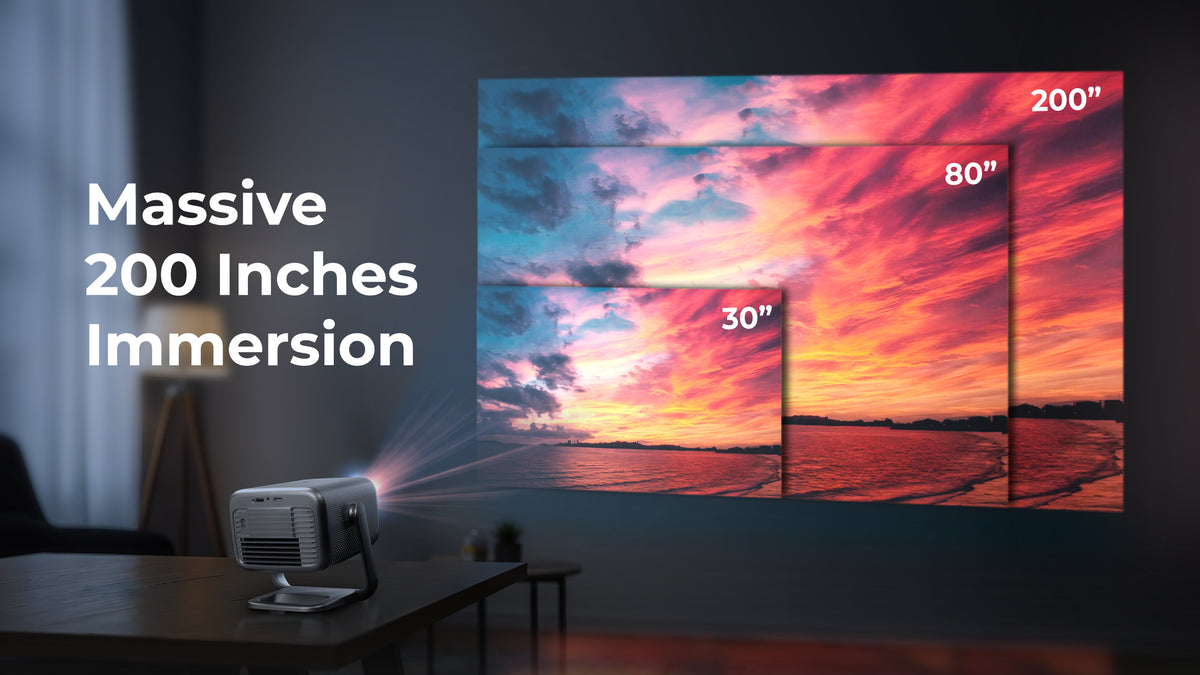 LUMOS FLOAT EVO | 270° Rotatable, 4K Support Projector – LUMOS ...
